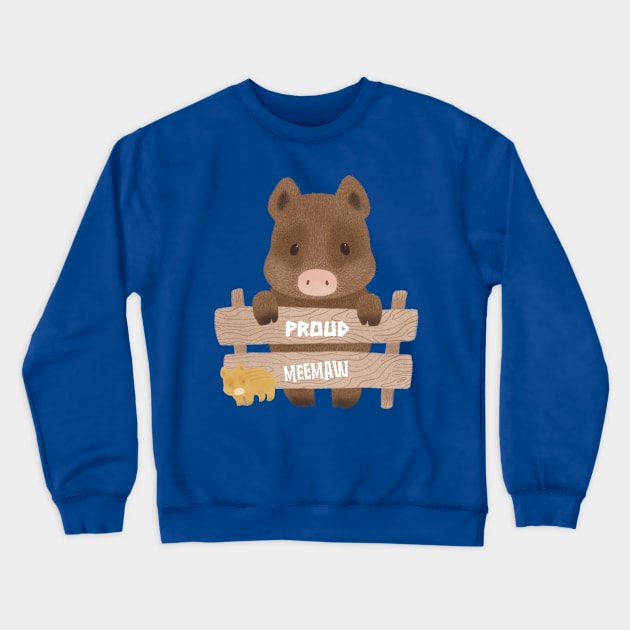 PROUD MEEMAW Crewneck Sweatshirt by Grammy Nest